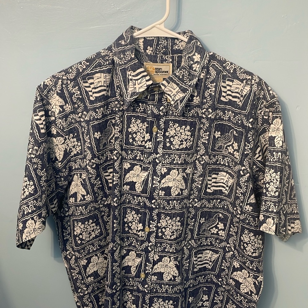 Classic Reyn Spooner Hawaiian Shirt Men’s L